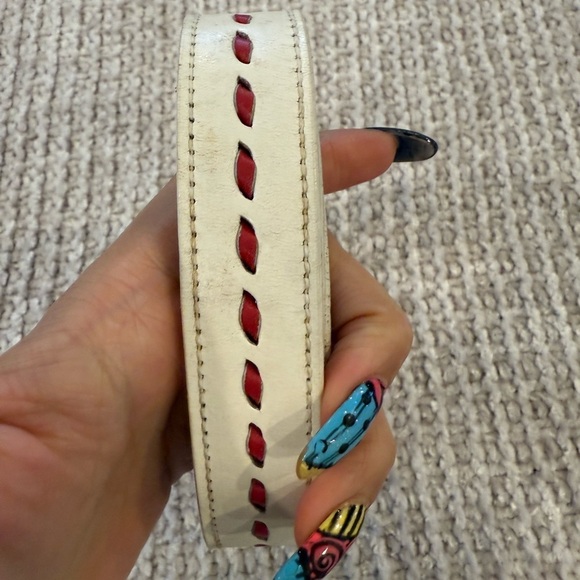 ?Enterprises White and Red Vintage Women\'s Belt? main image 4